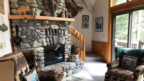 Room | Living room - Windego Lodge (Oquossoc)