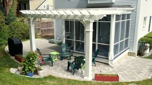 Room | Terrace/patio - Walkable Home in Mystic Historic District (Mystic)