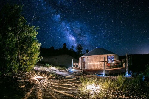 Zion Backcountry Yurt - Campsite