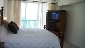 Room | 3 bedrooms, iron/ironing board - 3 BR 3 BA - Great ocean views - Dimucci Twin Towers 1703 (Daytona Beach Shores)