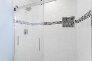 Bathtub, hair dryer, towels