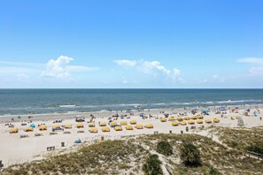 On the beach