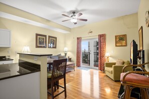 Televisión y reproductor de DVD 