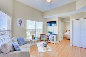 Televisión y reproductor de DVD 