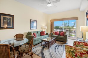 TV, DVD player - 🌅 Madeira Bay Resort #307 – Marina-View Comfort with Pet-Friendly Perks (Madeira Beach)