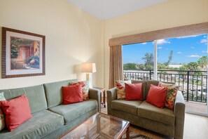 TV, DVD player - 🌅 Madeira Bay Resort #307 – Marina-View Comfort with Pet-Friendly Perks (Madeira Beach)
