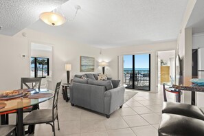 TV, DVD player - 🌅 Caprice Resort Unit #107 – Corner-Unit Gulf Front Escape in St. Pete Beach (St Pete Beach)