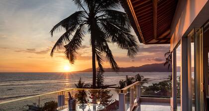 Villa Cocoa Maya: Zentral gelegene, wunderschöne Villa mit 3 oder 4 Schlafzimmern am Strand