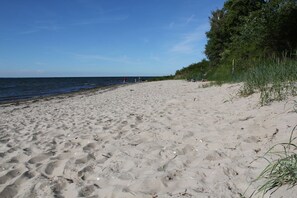 Tæt på stranden