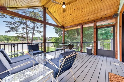 Queens Cove Cottage - Log Cabin w Private Dock - Lake Norman Vacation Rental