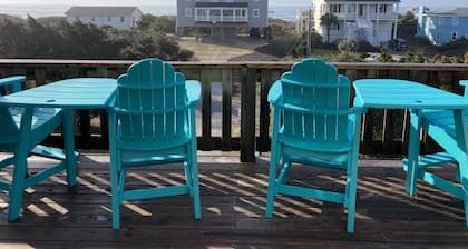 2ND ROW. See/Hear The Ocean. 10% OFF WEEK STAY 8/16-9/6. Dogs stay free