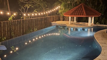 An infinity pool