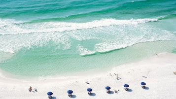 Accommodatie ligt op het strand