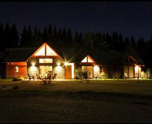 Front of property – evening/night