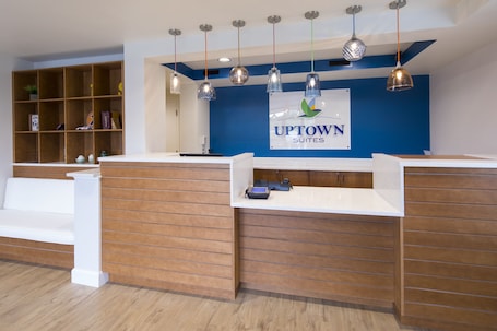Reception. Uptown Suites Extended Stay Miami FL – Homestead