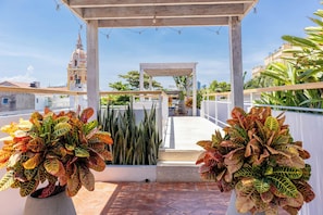 City view from property - Hotel Casa La Mantilla by Faranda Boutique (Cartagena)