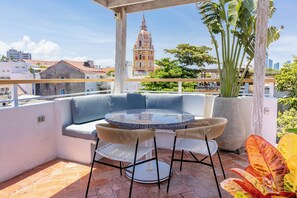 City view from property - Hotel Casa La Mantilla by Faranda Boutique (Cartagena)