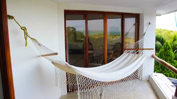 Phòng Suite Elite, quang cảnh bãi biển | Hiên