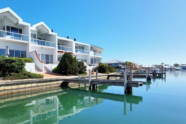 Our waterfront villa with private jetty