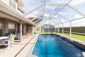 Piscine chauffée