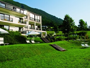 Property grounds - Luxury designer apartment with wellness & swimming pool use  (Telfes)