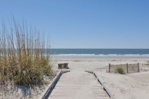 Beach nearby, beach towels