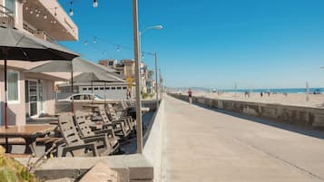 Am Strand, Strandtücher
