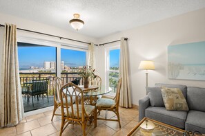 TV, DVD player, stereo