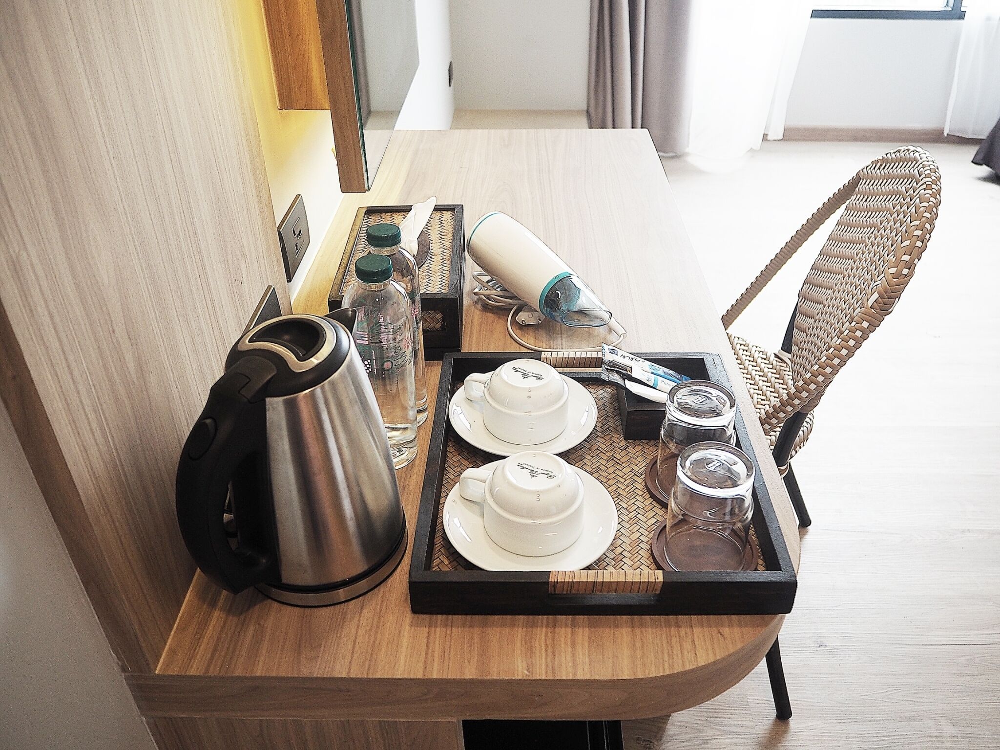 double room single use | 1 bedroom, in-room safe, desk, free wifi