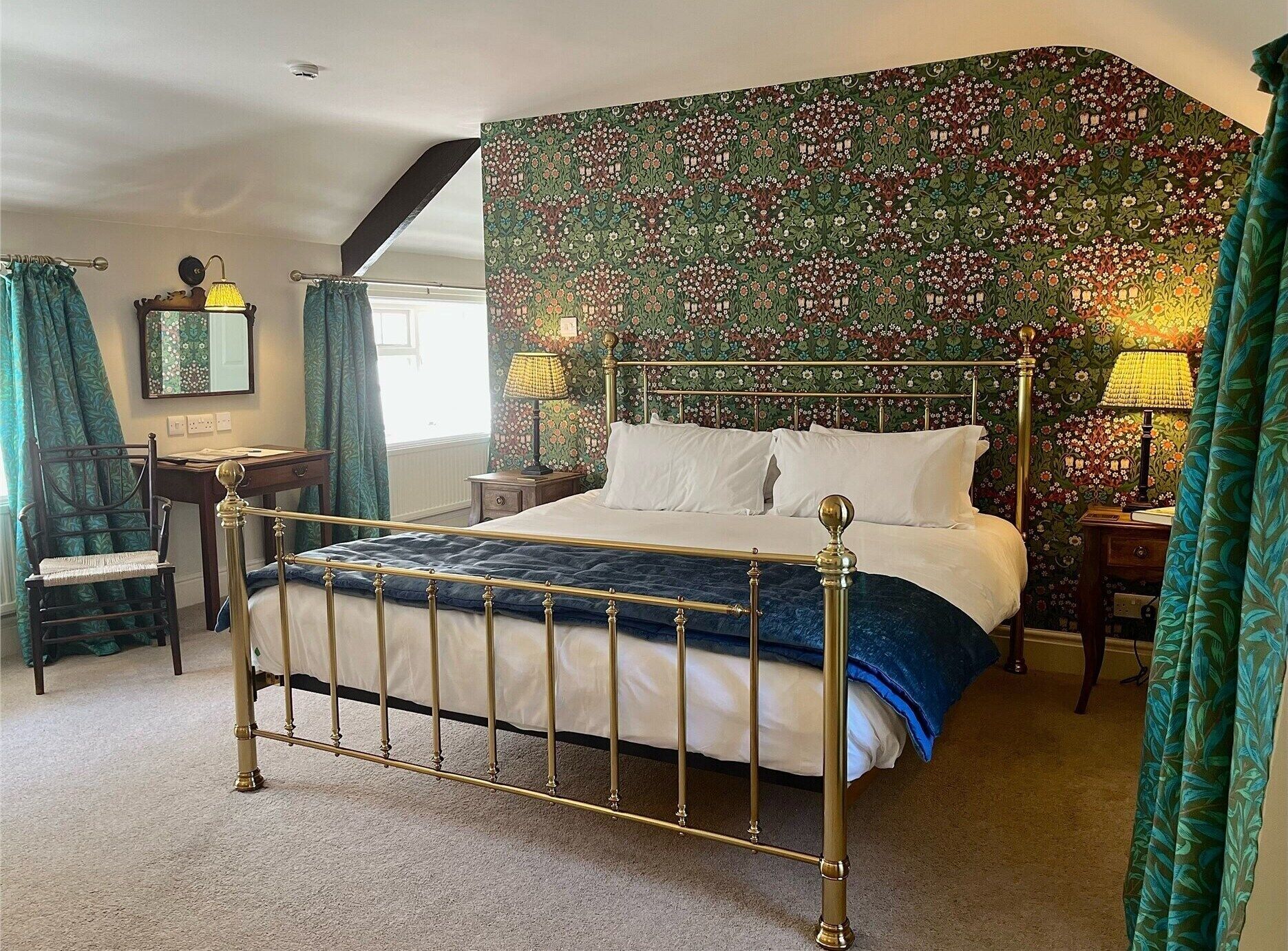 Hypo-allergenic bedding, individually decorated, individually furnished