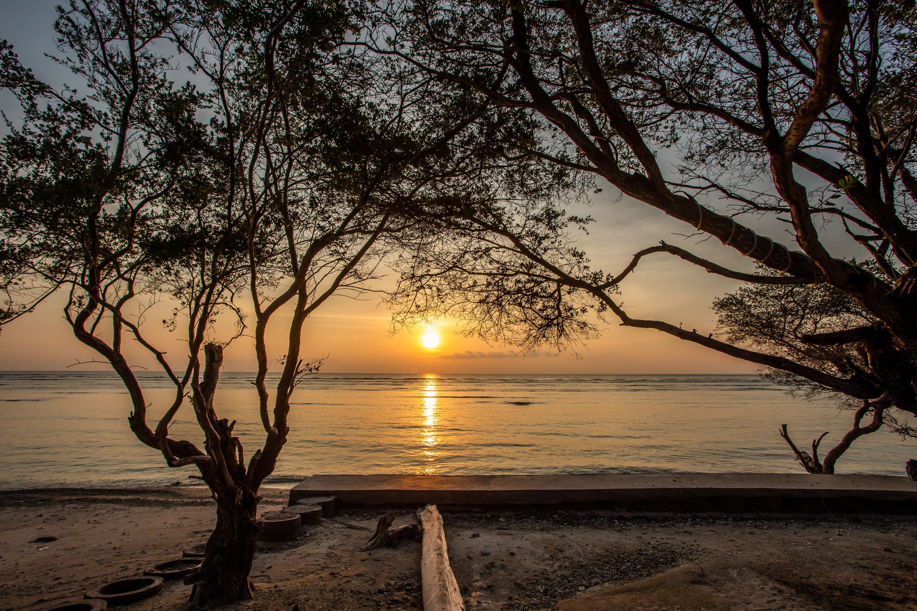 Beach nearby, white sand