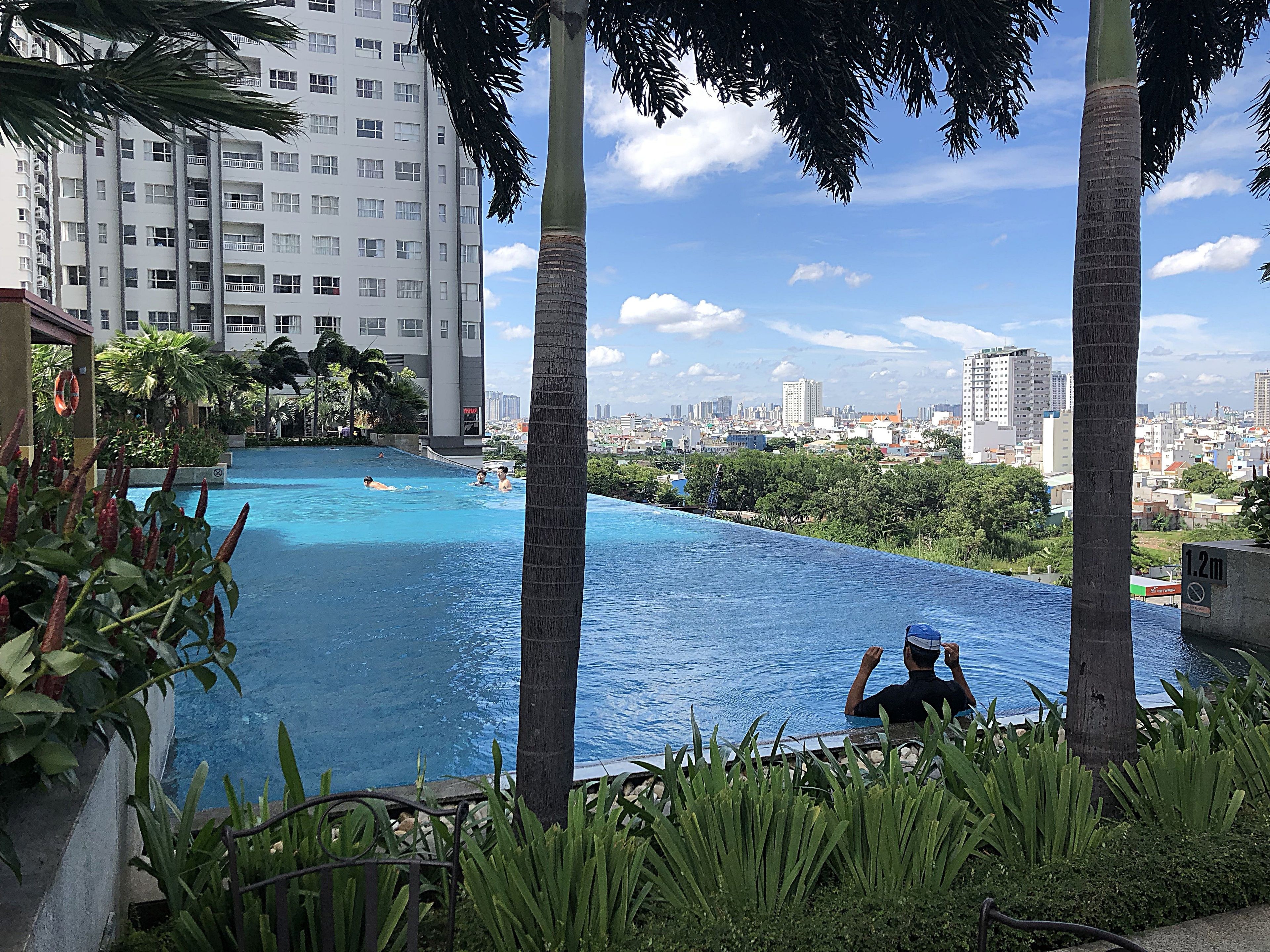 Alberca al aire libre 