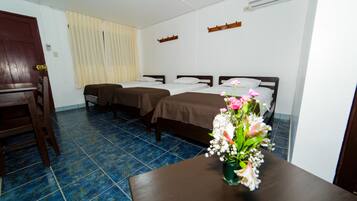 Standardzimmer, 3 Einzelbetten, Nichtraucher, eigenes Bad