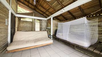 Basic Bungalow, 1 Bedroom, Beachfront | In-room safe, free WiFi, bed sheets
