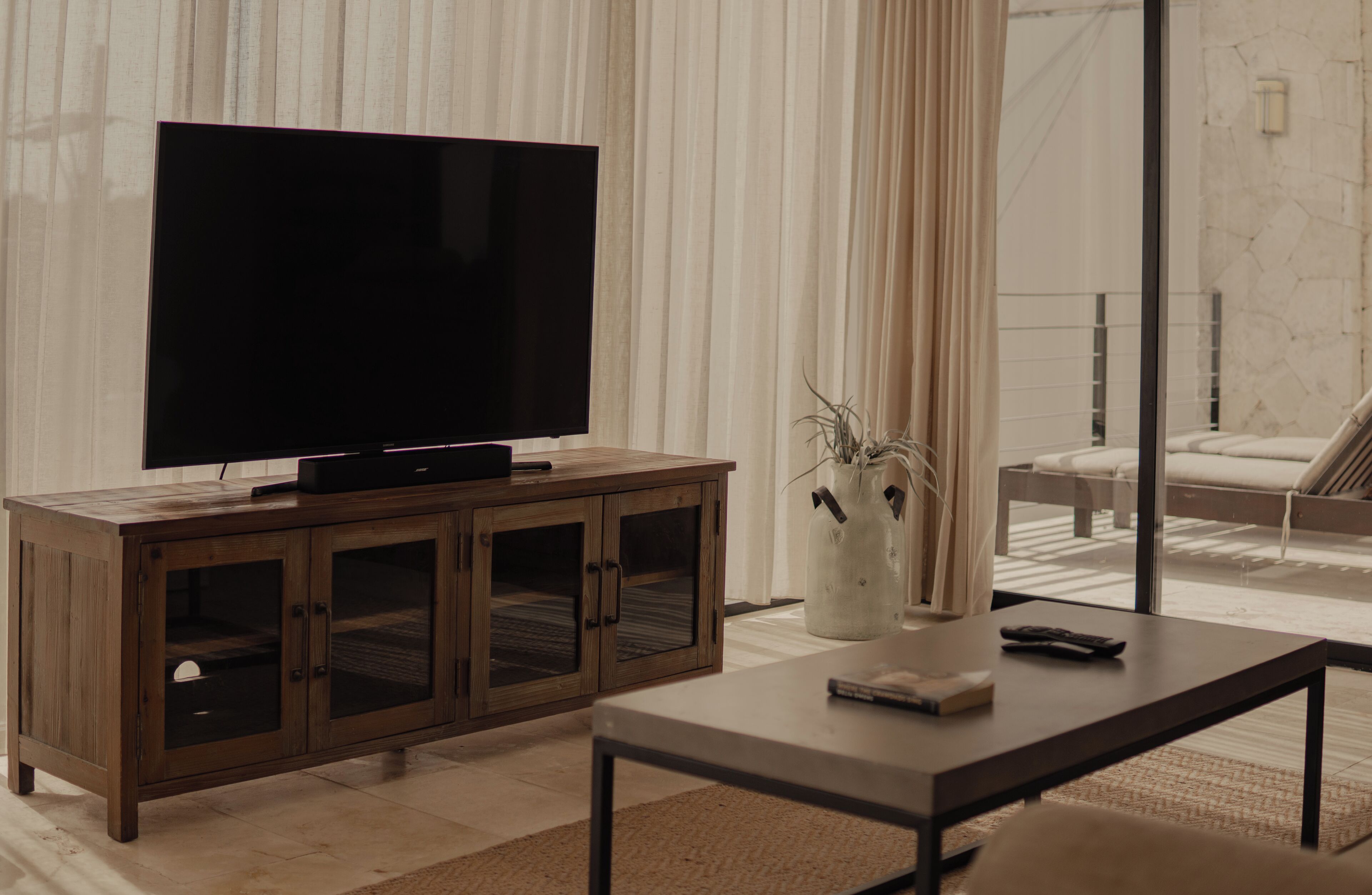 two bedroom suite | television