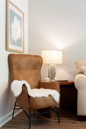 Appartement, 1 queensize bed met slaapbank, kitchenette | Interieur