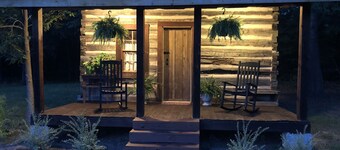 Kirksey-Hirsimökki-Oma kylpyhuone