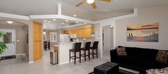 4 Bedroom with a pool and spa . Rv and boat parking . Close to launch ramp. 