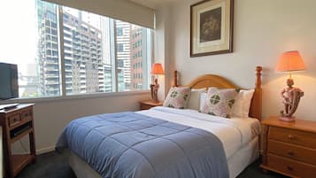 2 bedrooms, iron/ironing board, travel cot, free WiFi