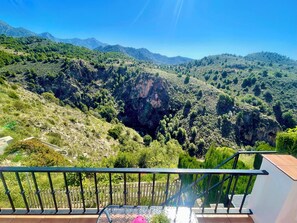 Property grounds - HOLIDAY RENTAL APARTMENT ... 5 KM TO THE NEAREST BEACHES, WIFI, SUNNY TERRACE. GARDEN (Frigiliana)