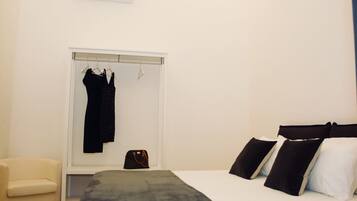 2 bedrooms, soundproofing, iron/ironing board, travel crib