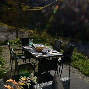 Opções para refeição ao ar livre