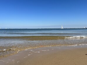 Beach nearby, sun-loungers