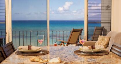 Luxury OCEAN FRONT Truly 5 Star with A/C, 20' From The Water At Pikake. No fees