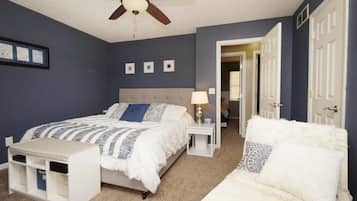 3 habitaciones, tabla de planchar con plancha y wifi gratis
