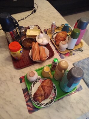 Petit-déjeuner continental compris tous les jours