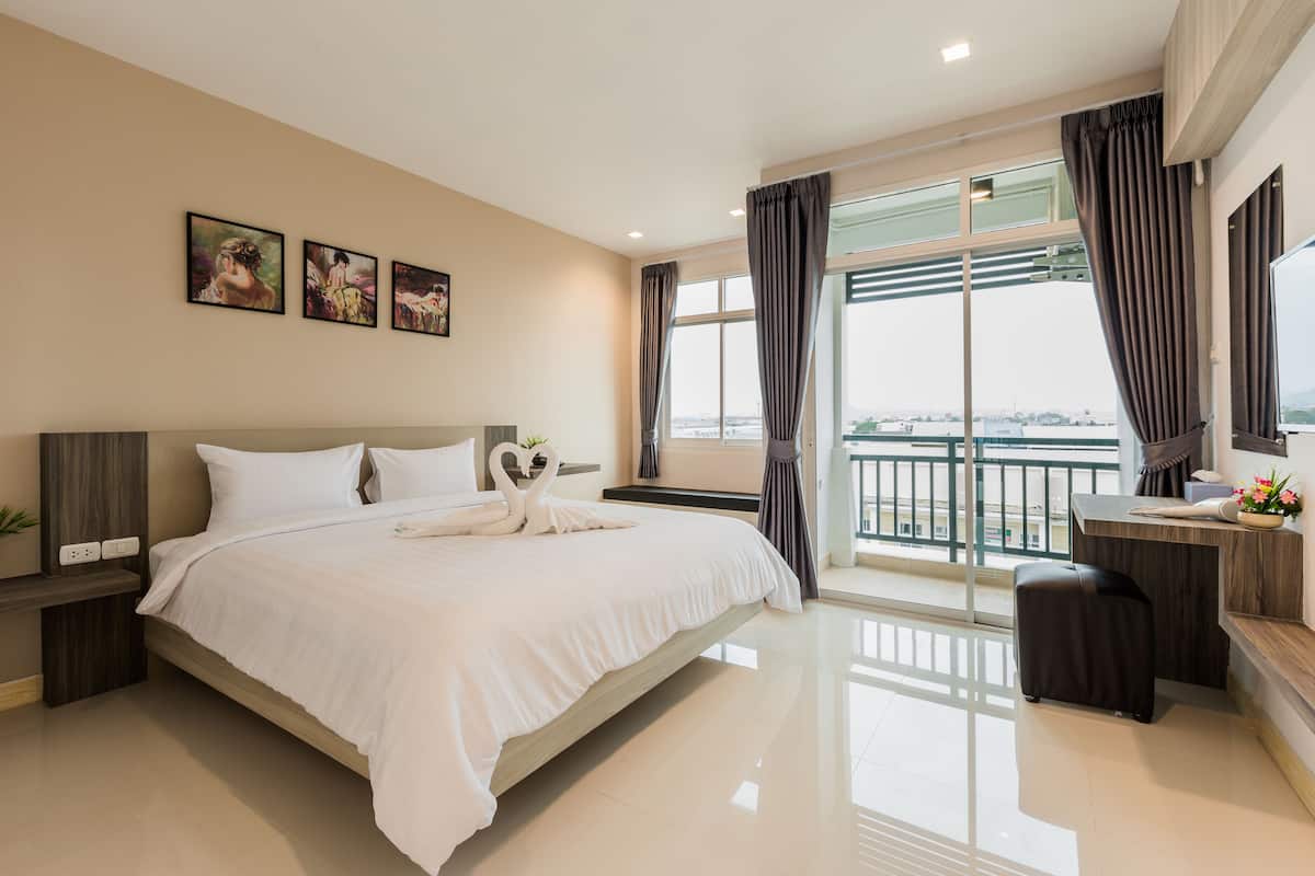 Suite exclusiva | Cortinas blackout, wifi gratis y ropa de cama