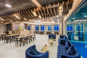 Sala de estar en el lobby