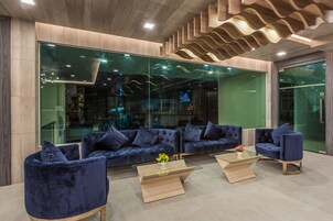 Sala de estar en el lobby