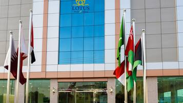 Front of property – evening/night